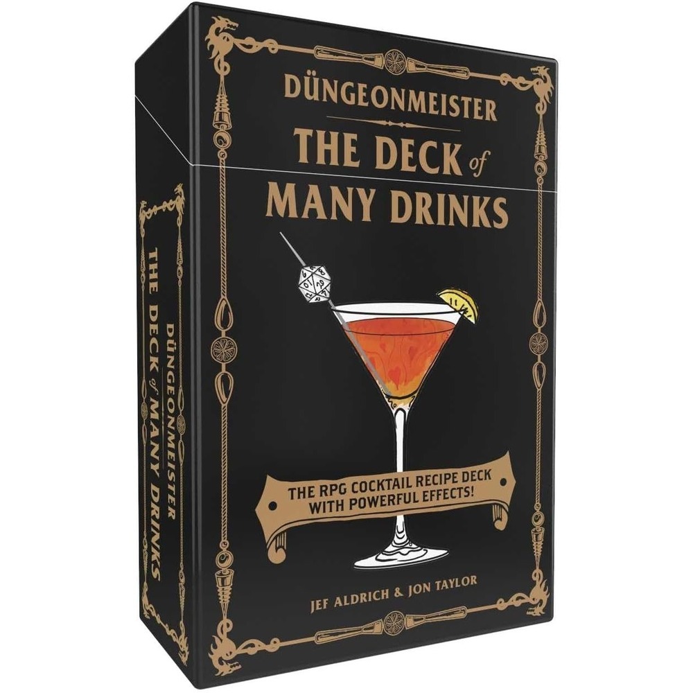 Düngeonmeister Deck Of Many Cards RPG Cocktail Recipe Deck Aldrich & Taylor NIB